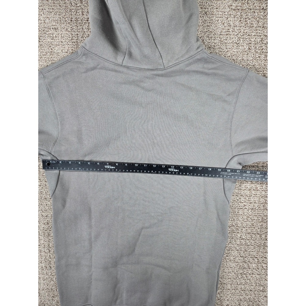 1620 Workwear Mens Gray Cordura ‎ Button Basic Work Hoodie Sweatshirt Size Large - Picture 7 of 8